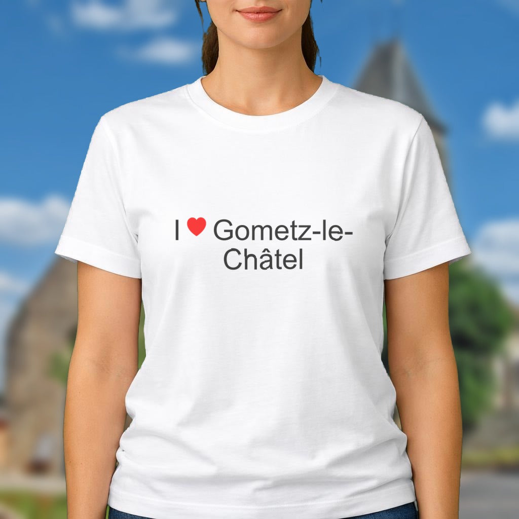 T-shirt I love gometz-le-châtel