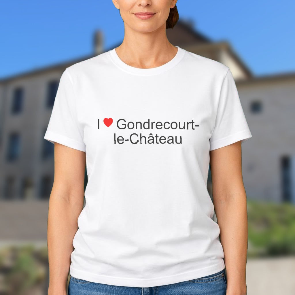 T-shirt I love gondrecourt-le-château