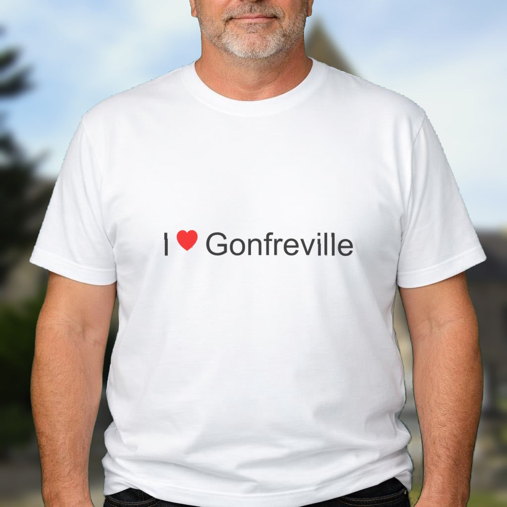 T-shirt I love gonfreville