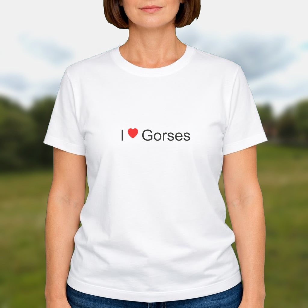 T-shirt I love gorses