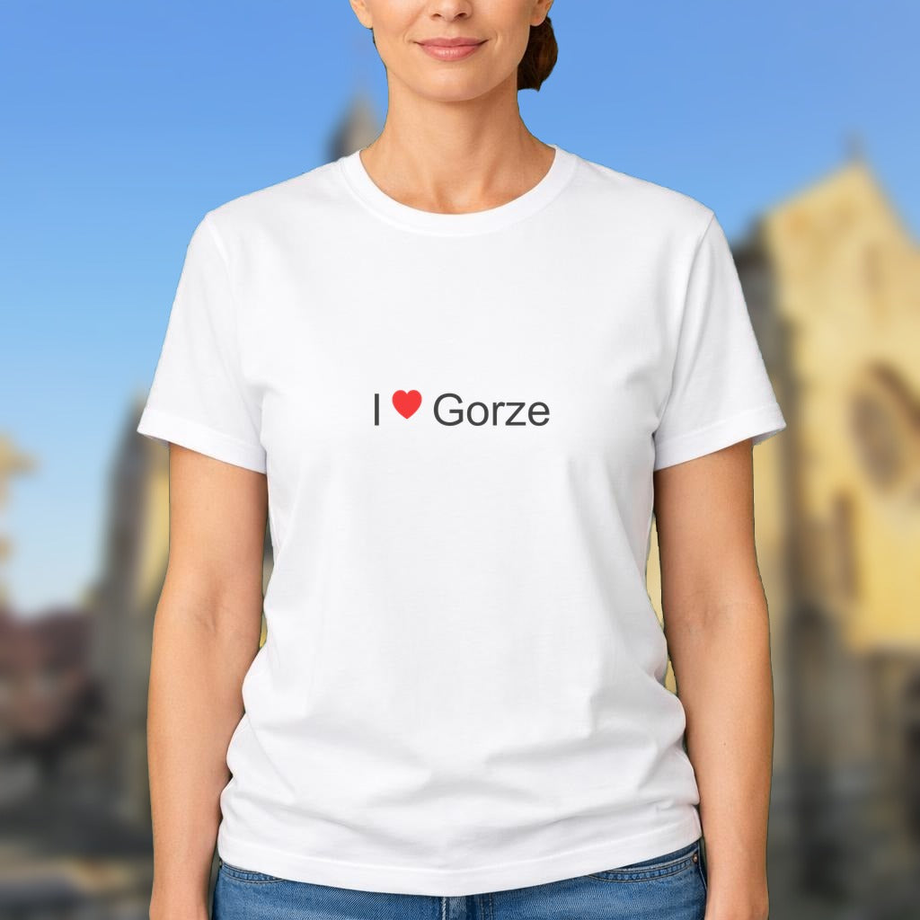T-shirt I love gorze