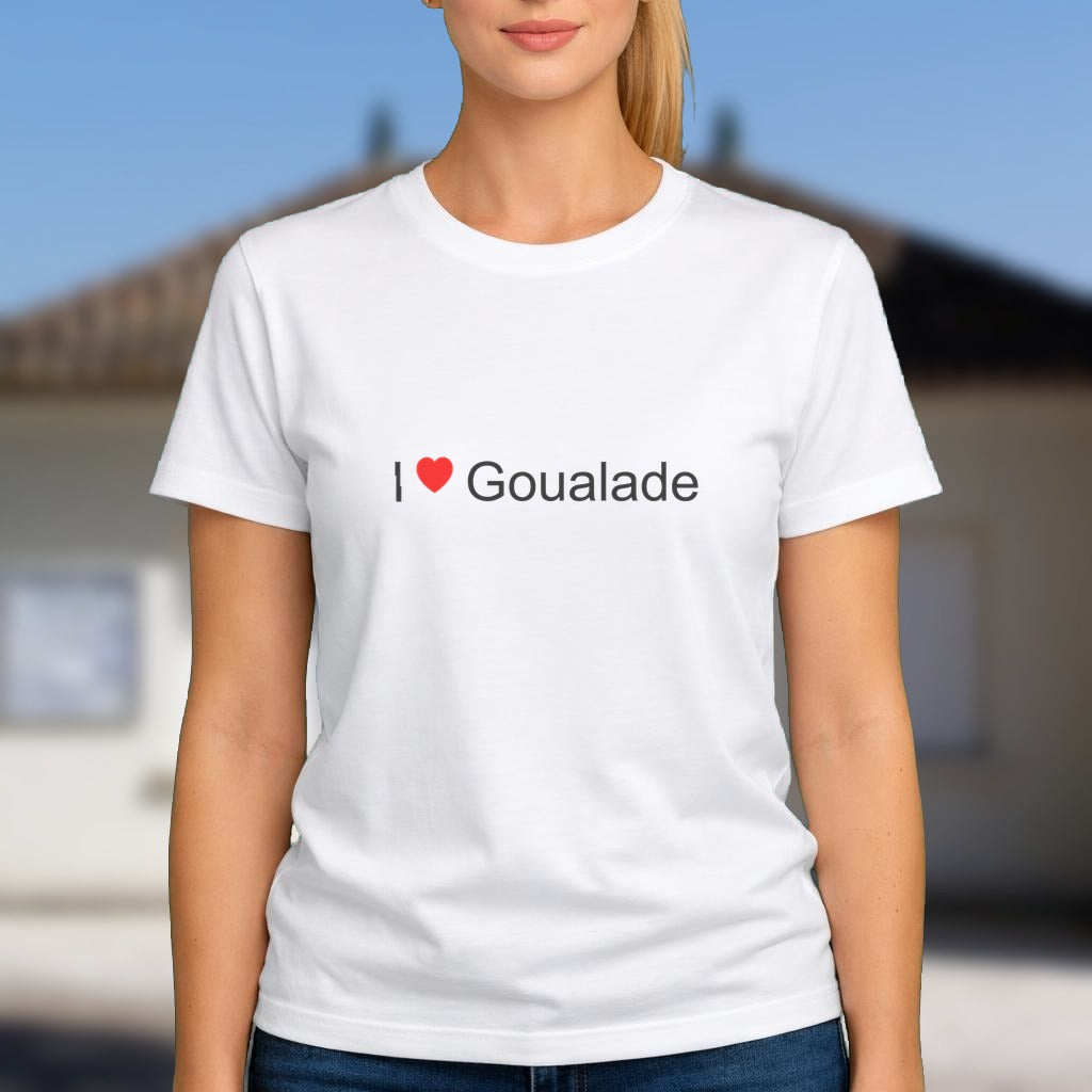 T-shirt I love goualade