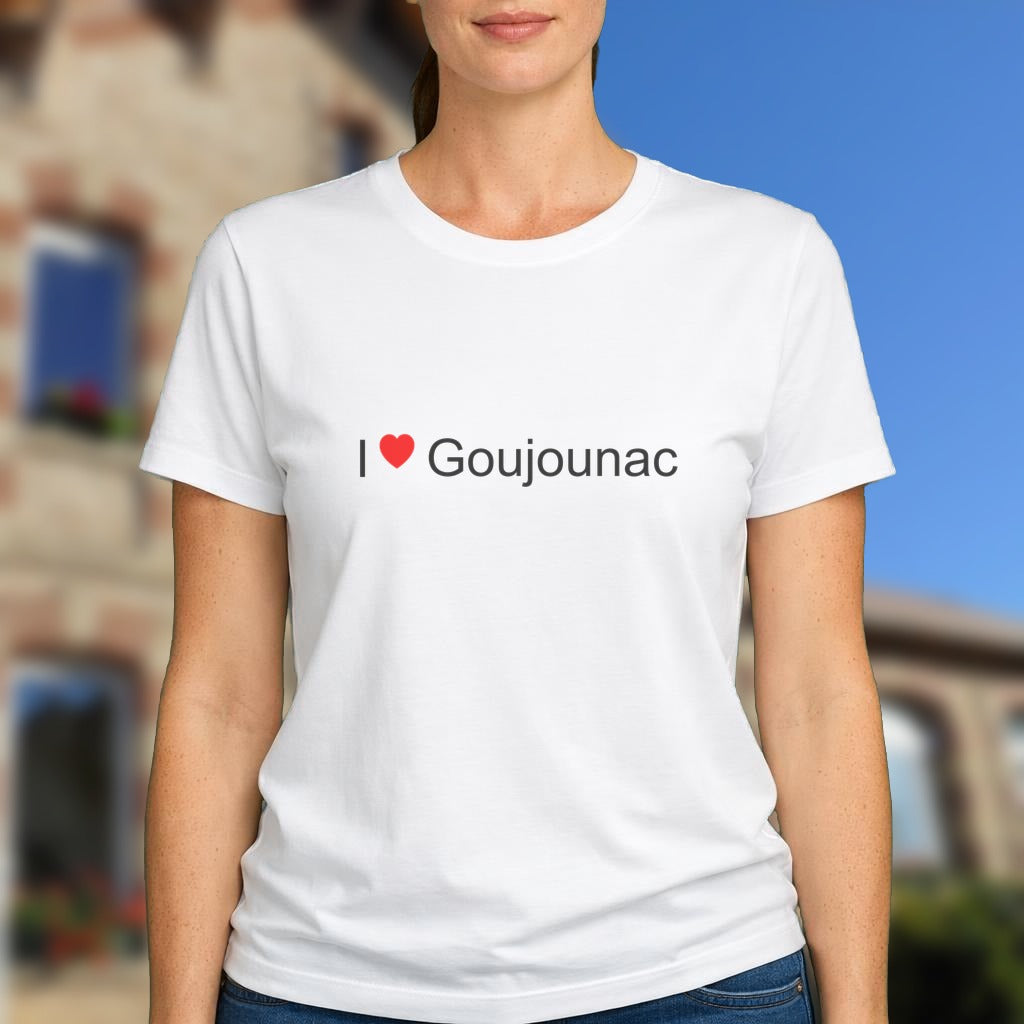T-shirt I love goujounac