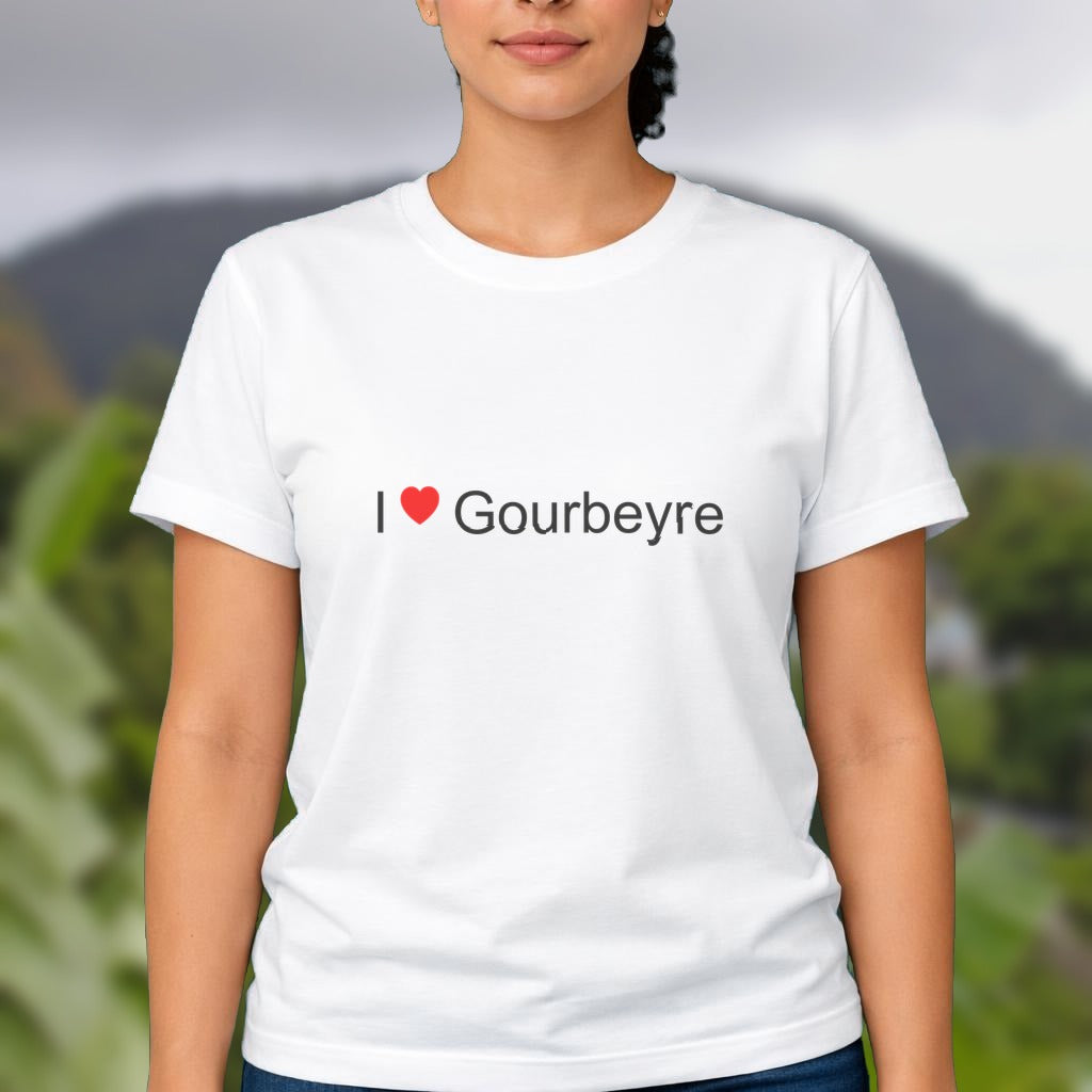 T-shirt I love gourbeyre