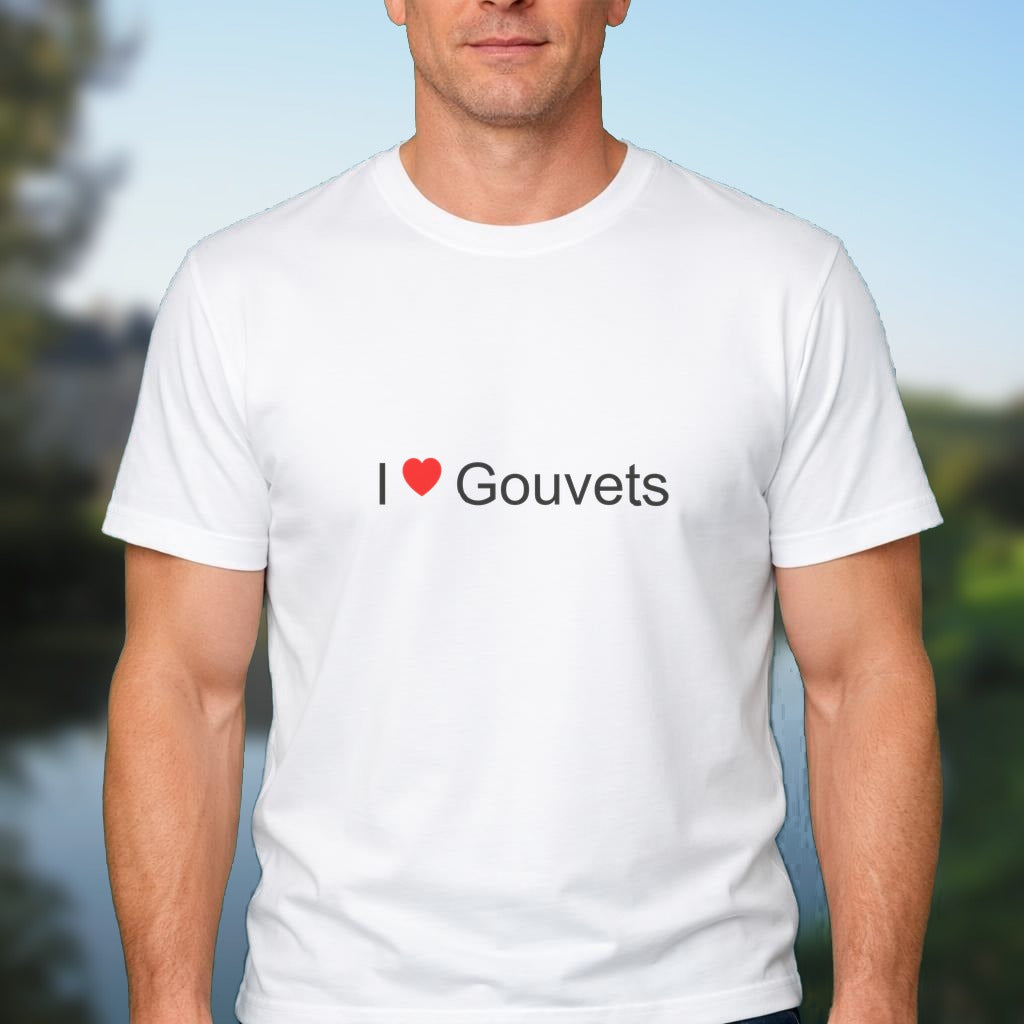 T-shirt I love gouvets