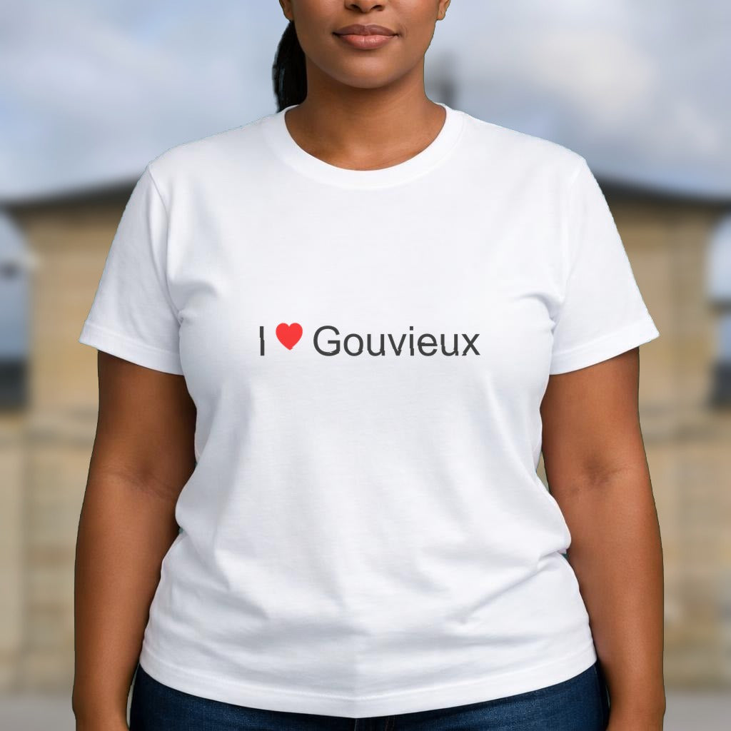 T-shirt I love gouvieux