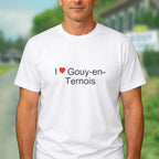 T-shirt I love gouy-en-ternois