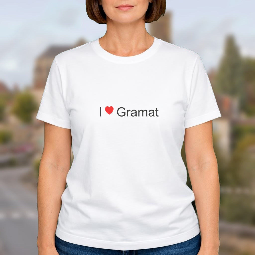 T-shirt I love gramat