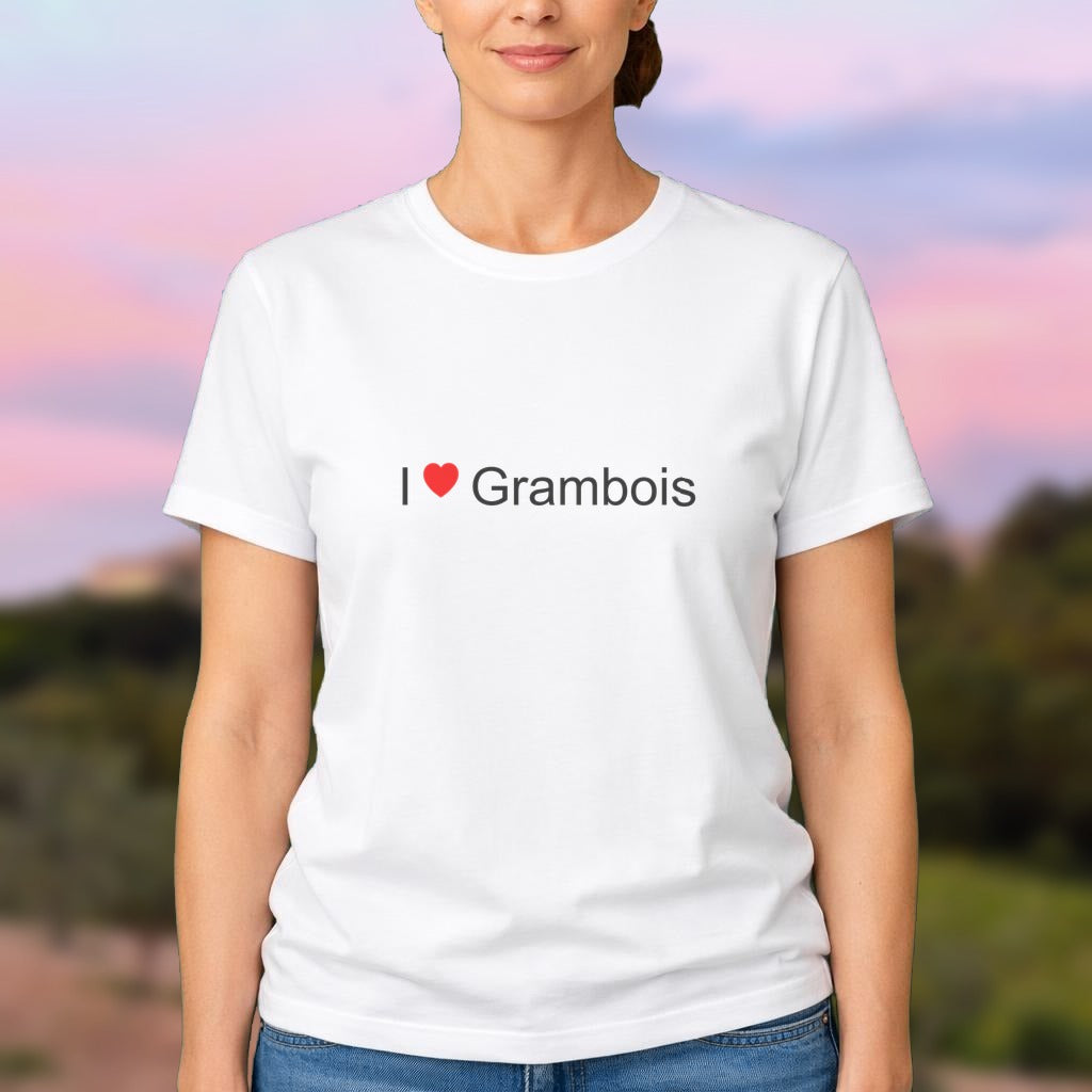 T-shirt I love grambois
