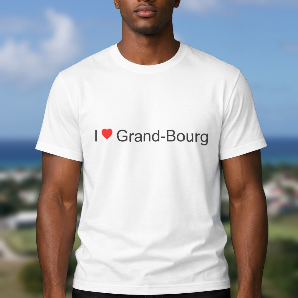 T-shirt I love grand-bourg
