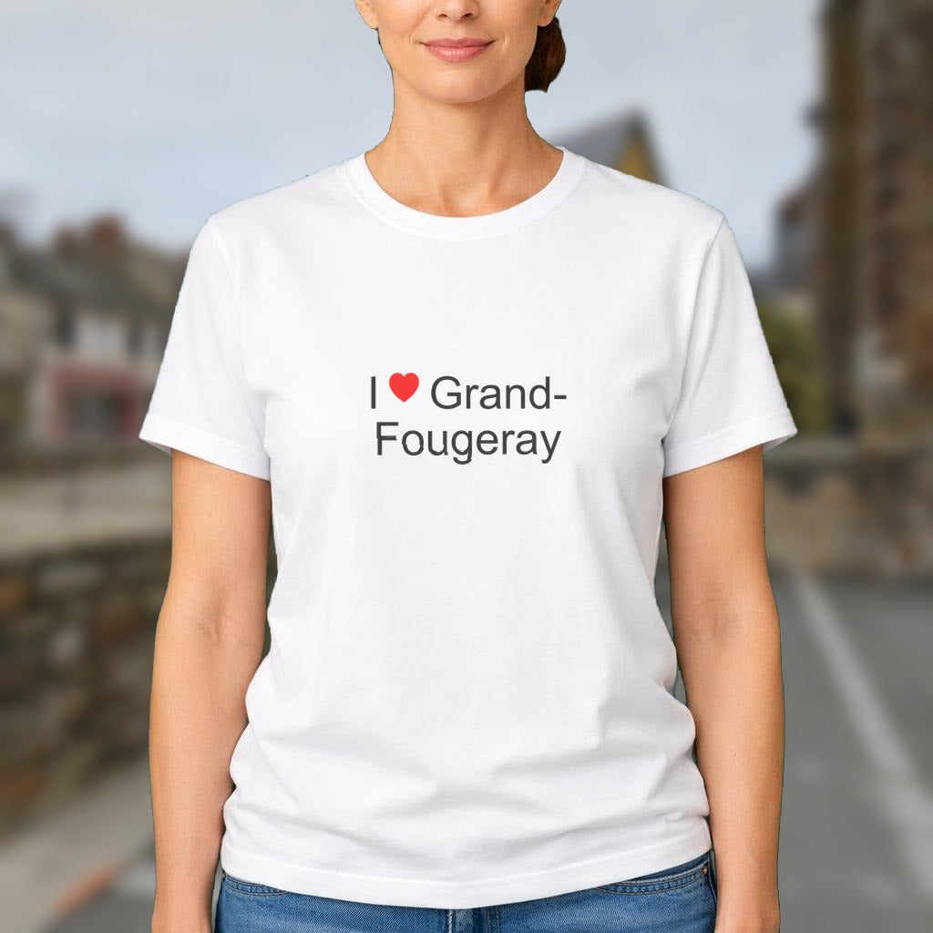 T-shirt I love grand-fougeray