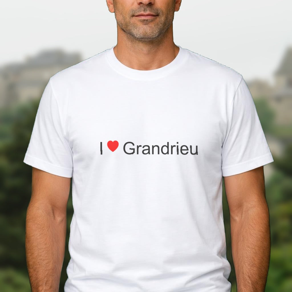 T-shirt I love grandrieu