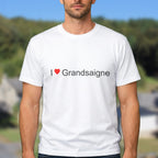 T-shirt I love grandsaigne