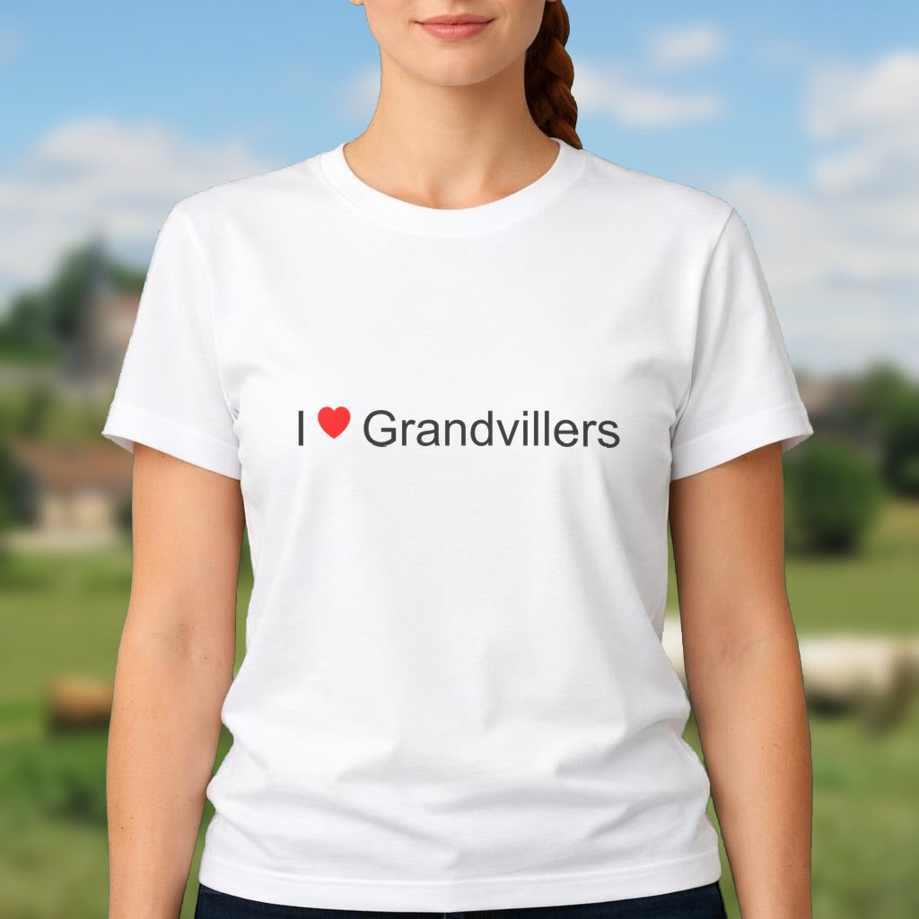 T-shirt I love grandvillers