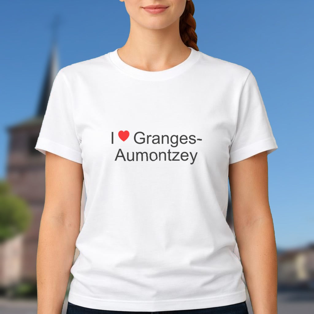 T-shirt I love granges-aumontzey