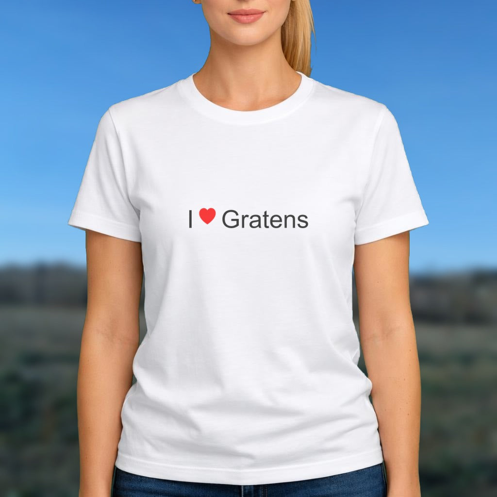 T-shirt I love gratens