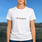 T-shirt I love gratens