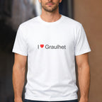 T-shirt I love graulhet