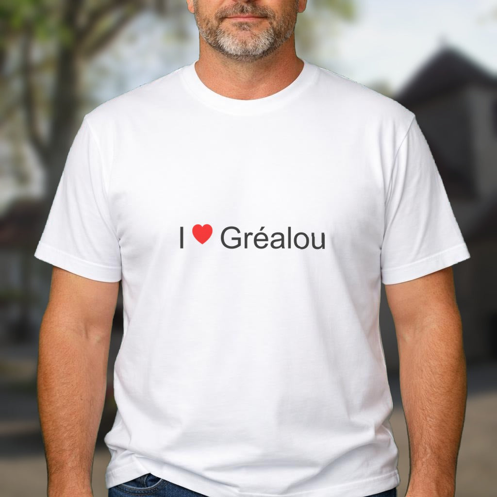T-shirt I love gréalou