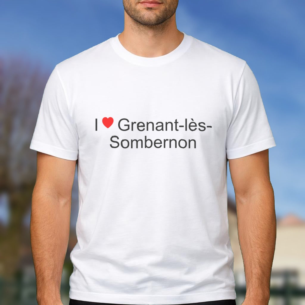 T-shirt I love grenant-lès-sombernon