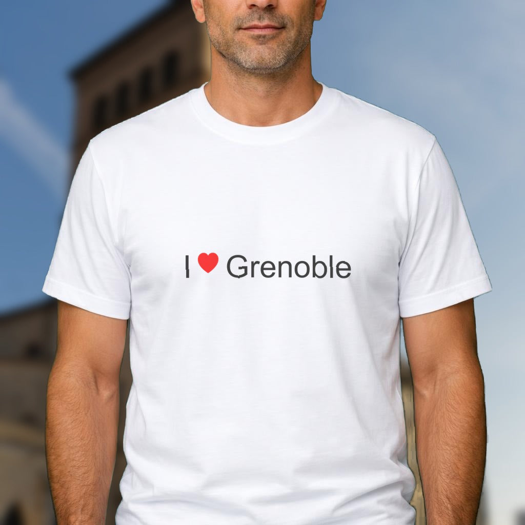 T-shirt I love grenoble