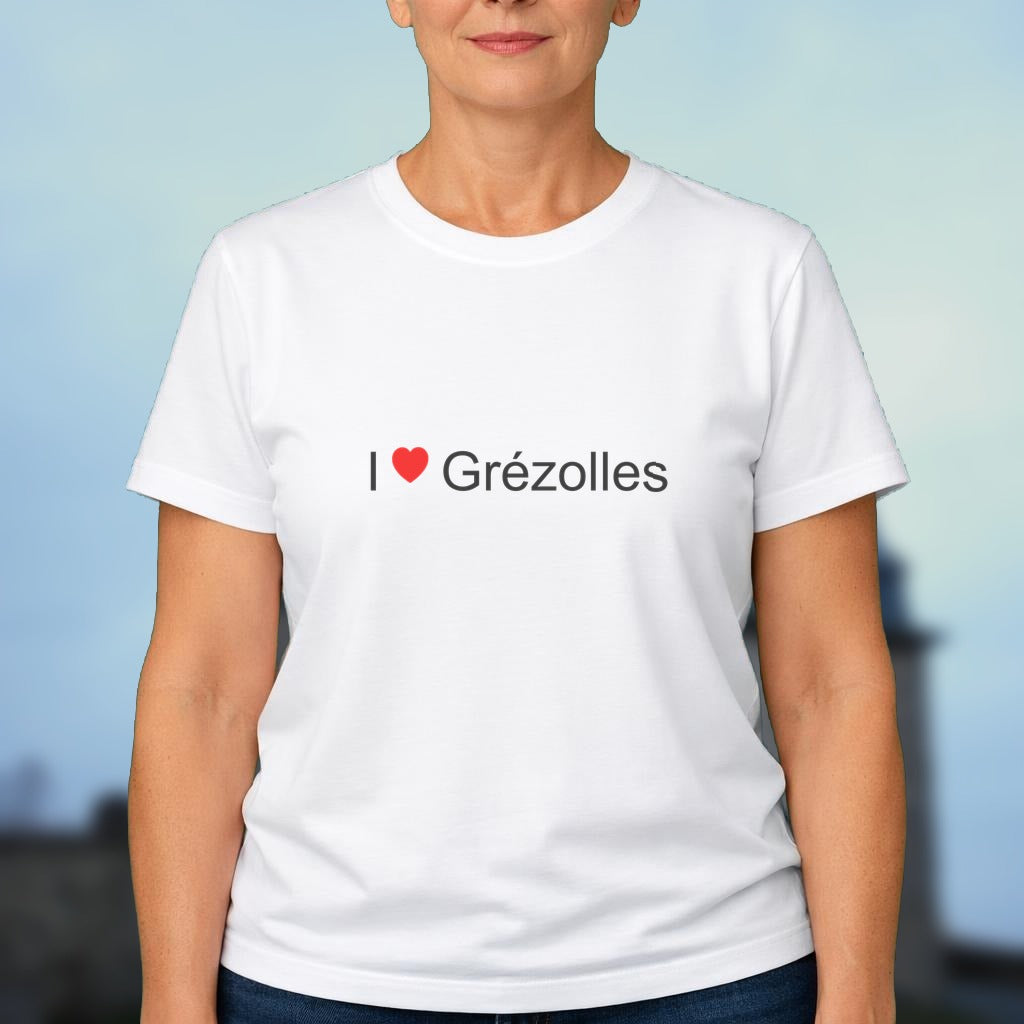 T-shirt I love grézolles