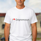 T-shirt I love grignoncourt