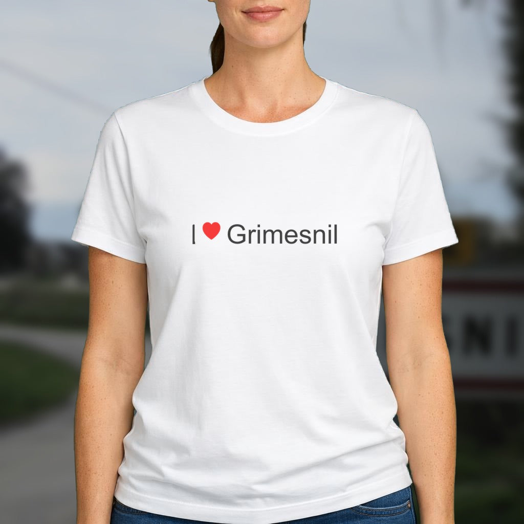 T-shirt I love grimesnil