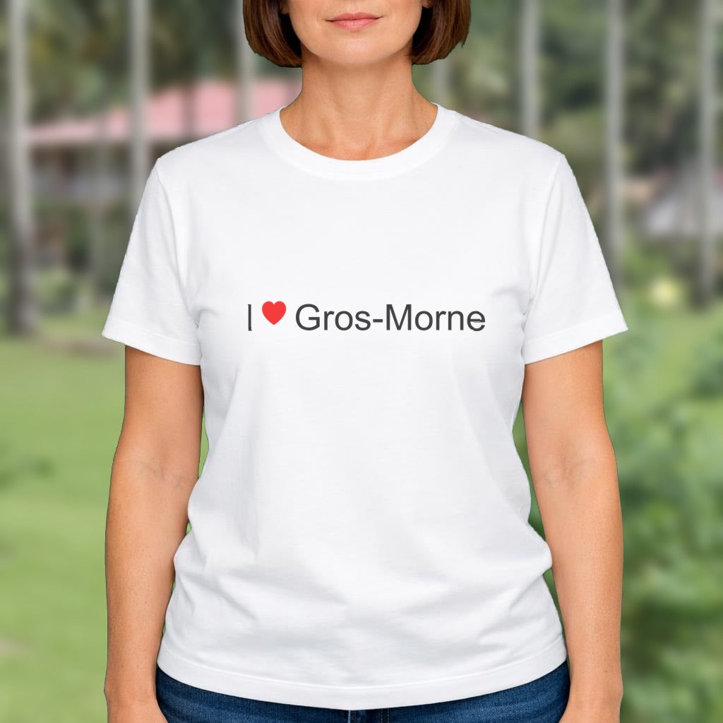 T-shirt I love gros-morne