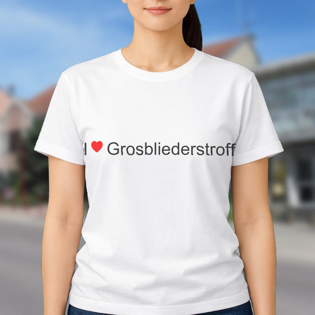 T-shirt I love grosbliederstroff