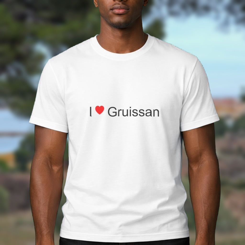 T-shirt I love gruissan
