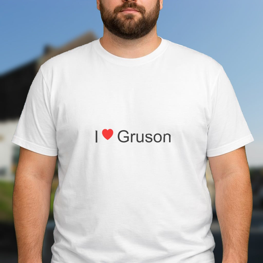 T-shirt I love gruson