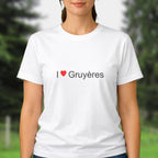 T-shirt I love gruyères