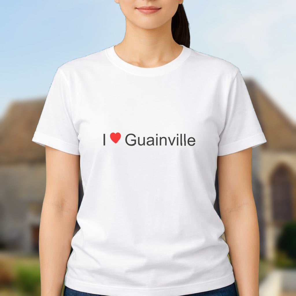 T-shirt I love guainville