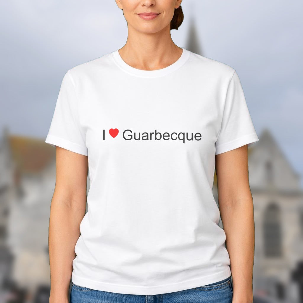 T-shirt I love guarbecque