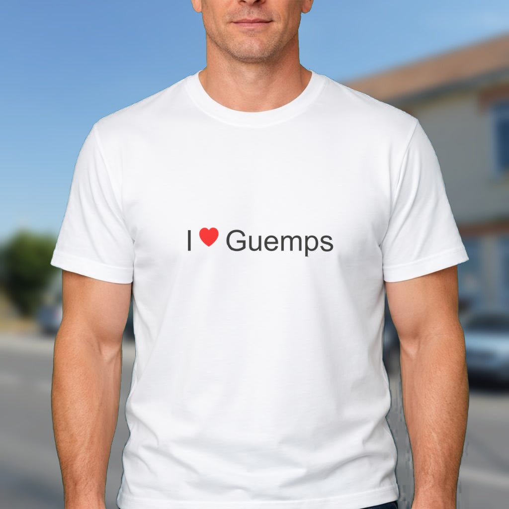 T-shirt I love guemps