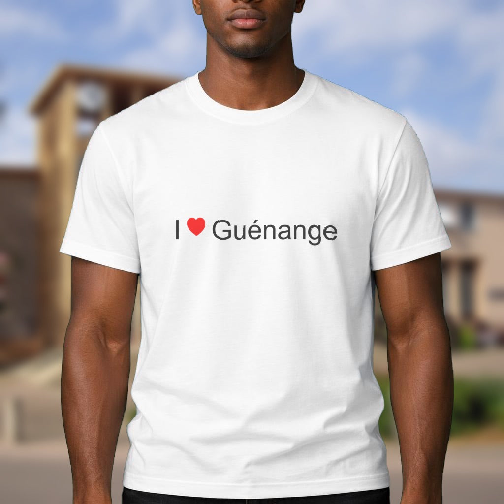 T-shirt I love guénange