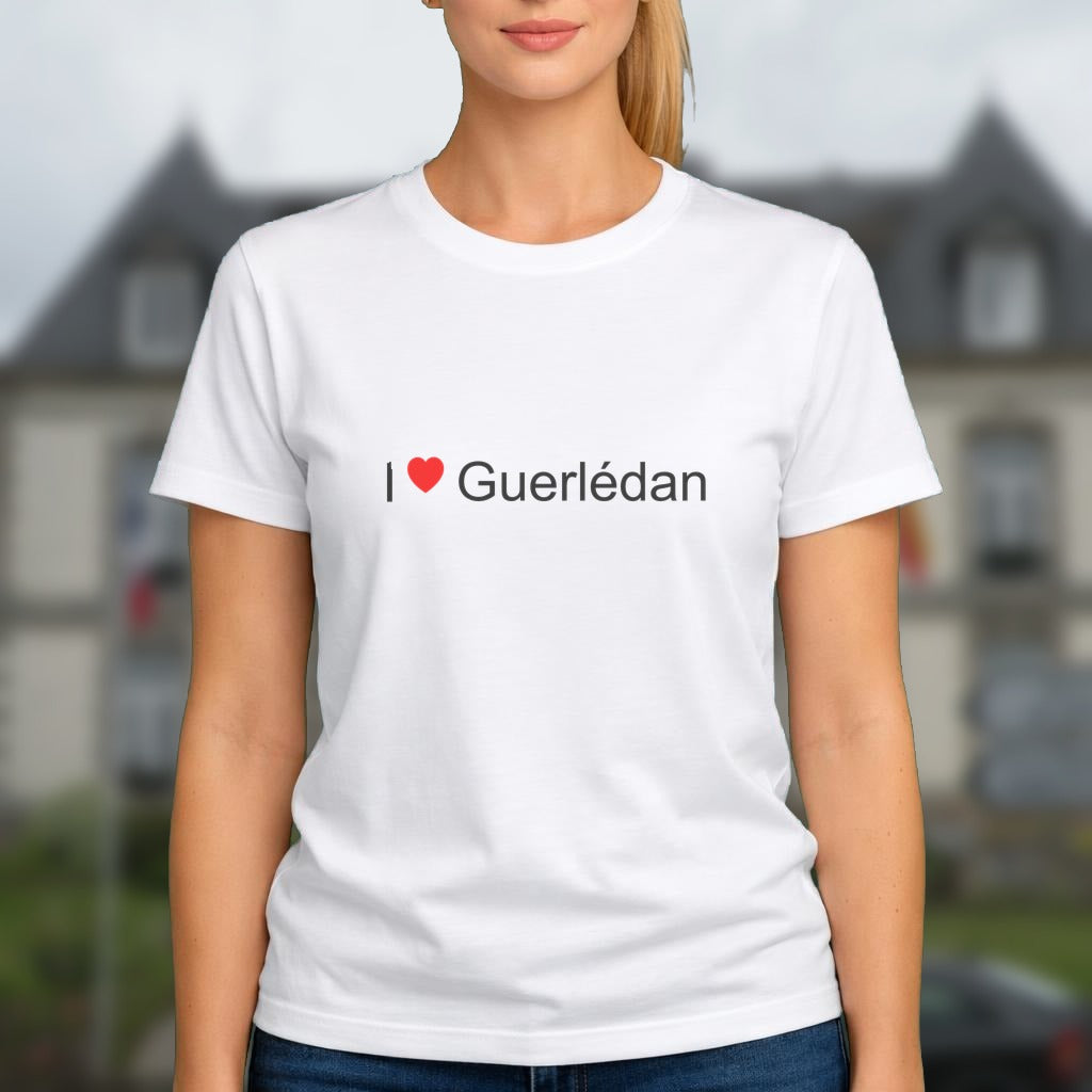 T-shirt I love guerlédan