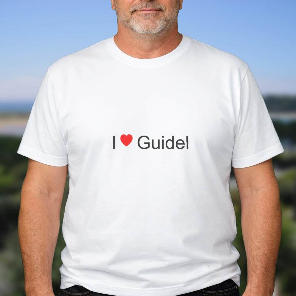 T-shirt I love guidel
