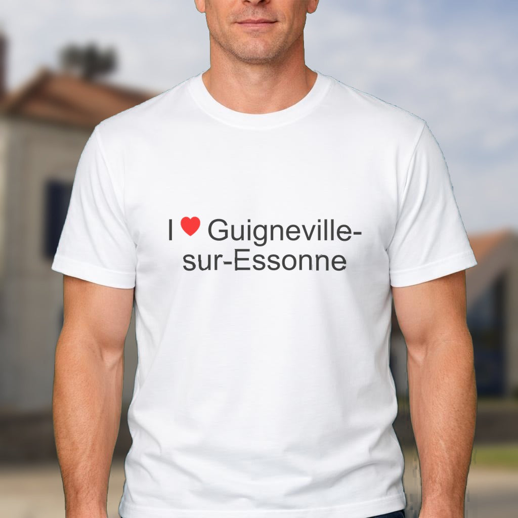 T-shirt I love guigneville-sur-essonne