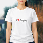 T-shirt I love guigny