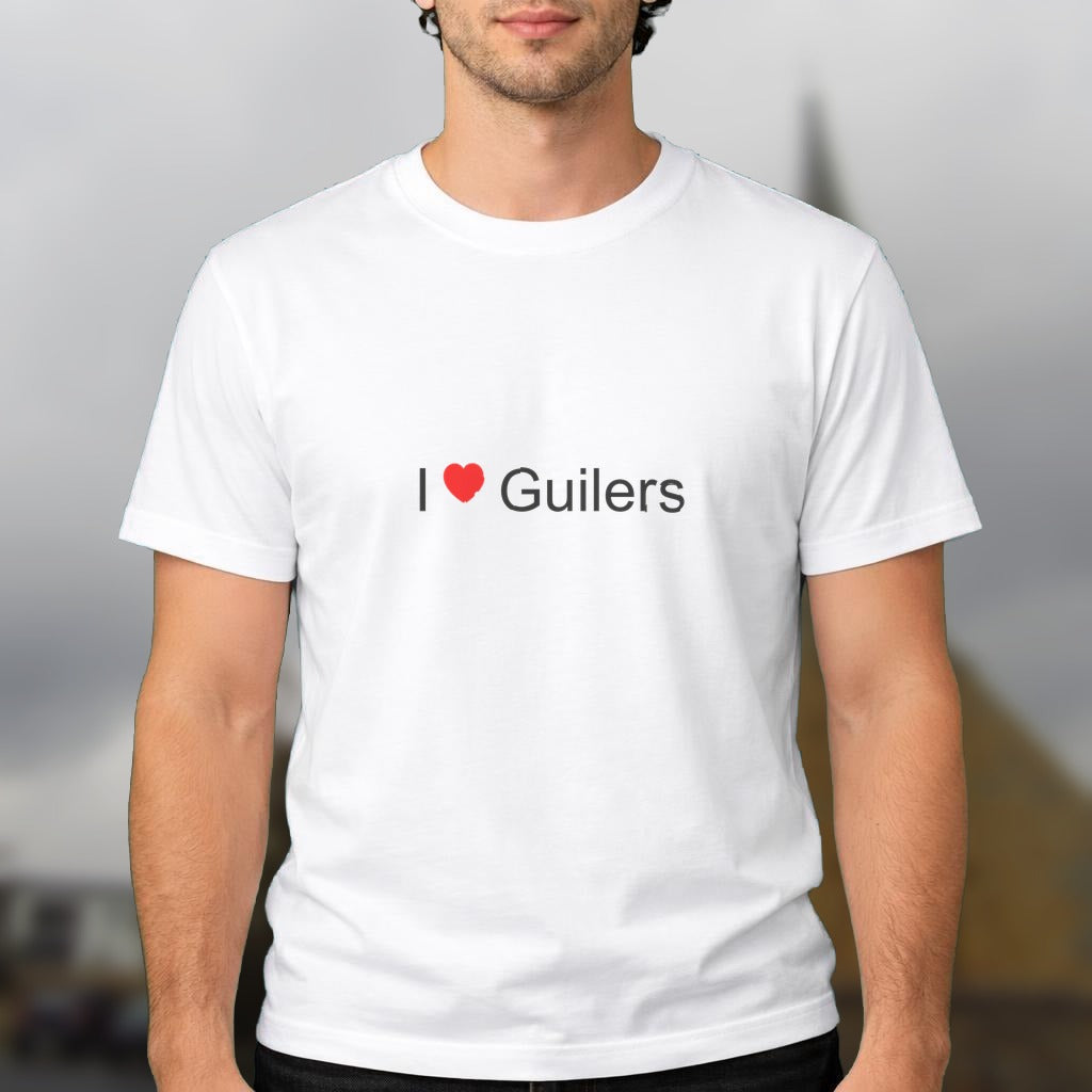 T-shirt I love guilers