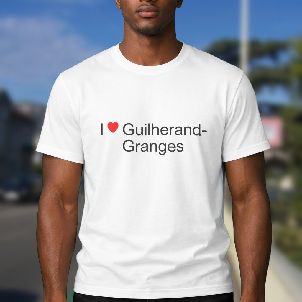 T-shirt I love guilherand-granges