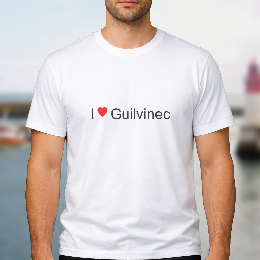 T-shirt I love guilvinec