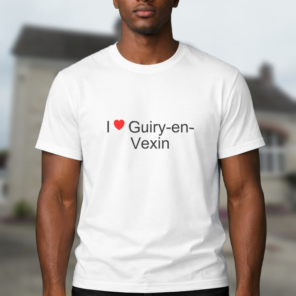 T-shirt I love guiry-en-vexin