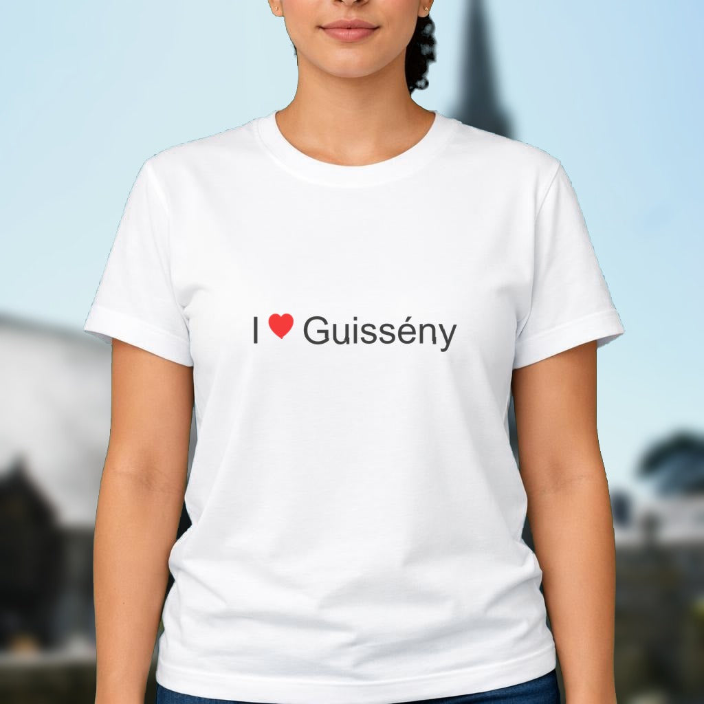 T-shirt I love guissény
