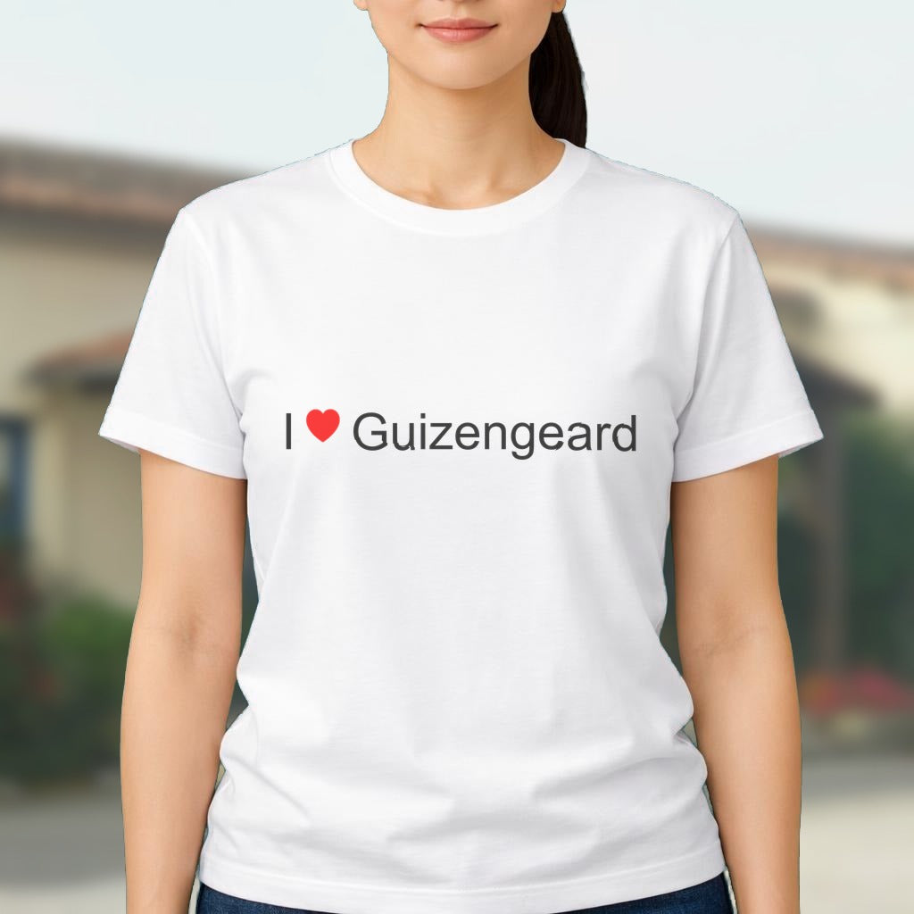 T-shirt I love guizengeard