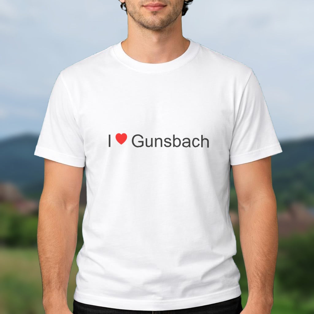 T-shirt I love gunsbach
