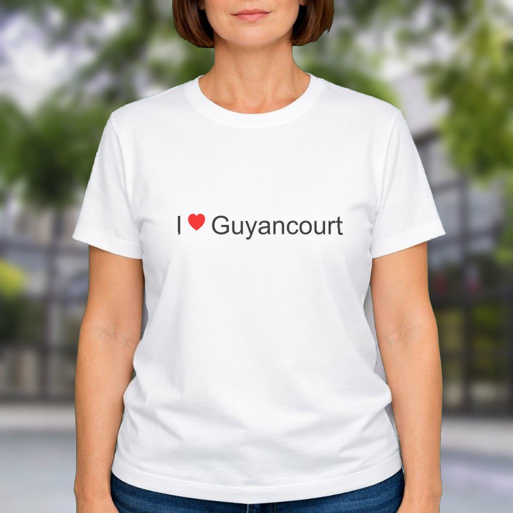 T-shirt I love guyancourt