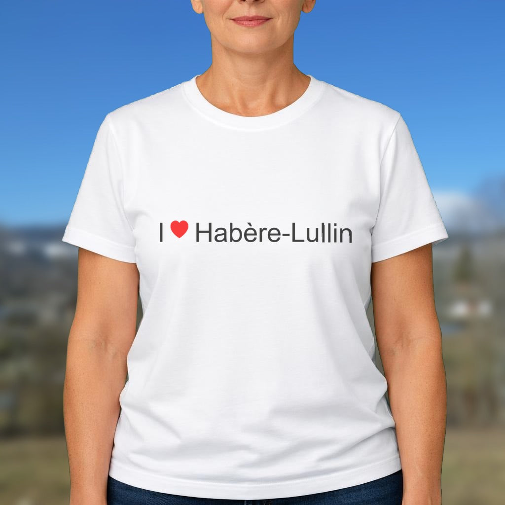 T-shirt I love habère-lullin